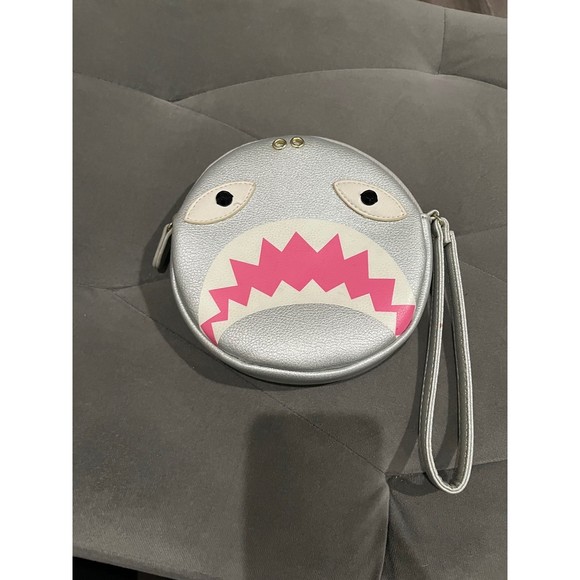 Handbags - Betsey Johnson round shark wristlet